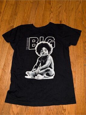 Big Baby Graphic Tee - Black Kids Shirt